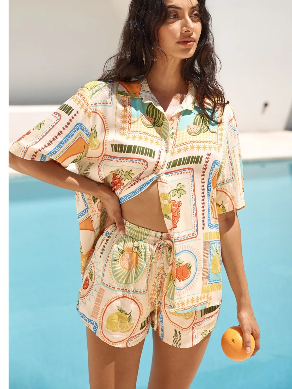 Seven Wonders ‘Sola Shorts’ in Agata Print